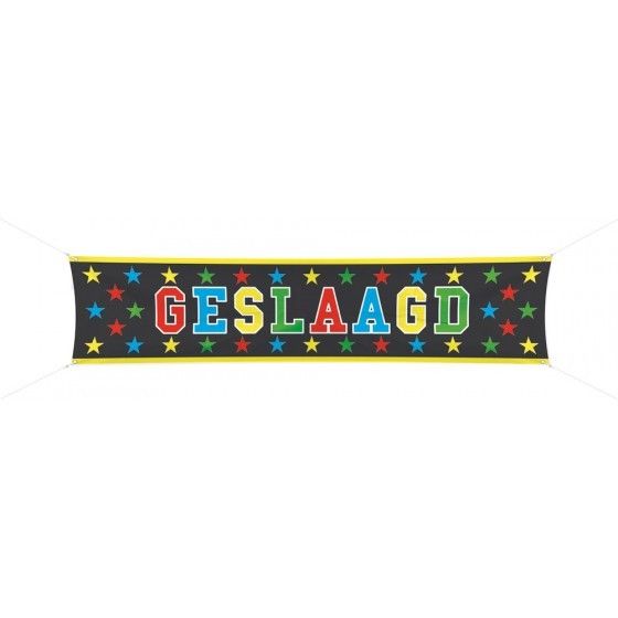 Spandoek geslaagd