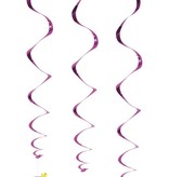 Hangdecoratie swirl Baby Girl