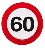 60 Jaar Verkeersbord Borden - 8 stuks