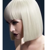 Professionele pruik kort blond Lola