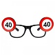 Bril verkeersbord 40 jaar