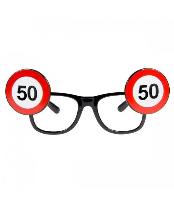 Bril verkeersbord 50 jaar