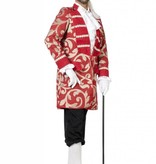 Piratenjas man ecru/rood