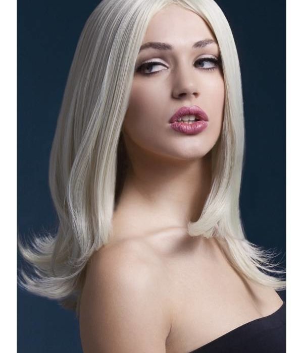 Professionele pruik blond Sophia
