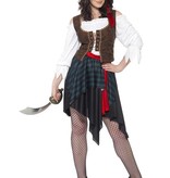 Piraten dames verkleedkostuum
