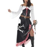 Zwoele piratenkostuum dame