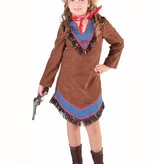 Cowgirl jurkje jeans kind