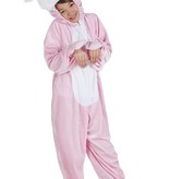 Roze Konijnenpak pluche kind