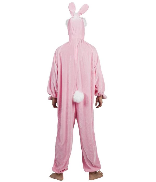 Roze Konijnenpak pluche kind