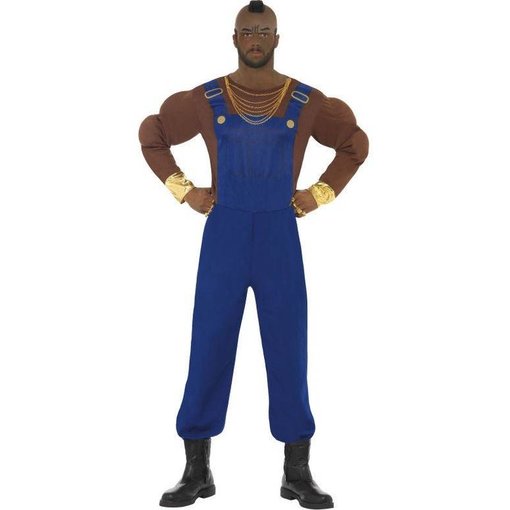 Mr T spierballen BA kostuum man