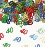 40 Jaar Tafeldecoratie / Sierconfetti