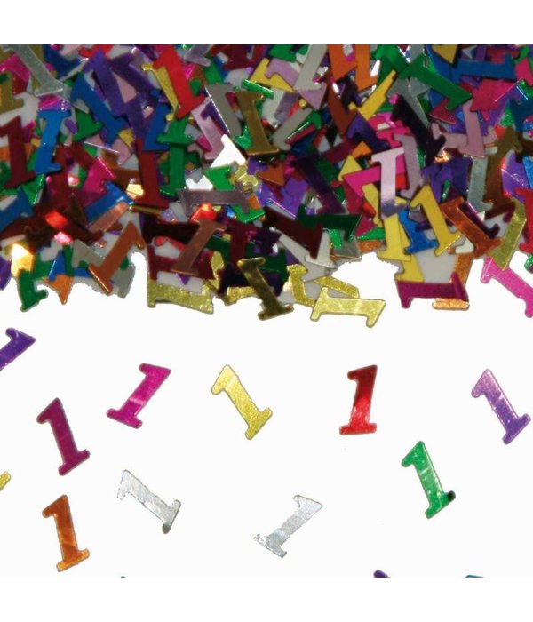 Tafeldecoratie / sierconfetti nummer 1