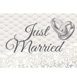 Just Married Bruiloft Autovlag