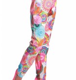 Hippy flower power broek dames