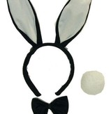 Bunny set zwart