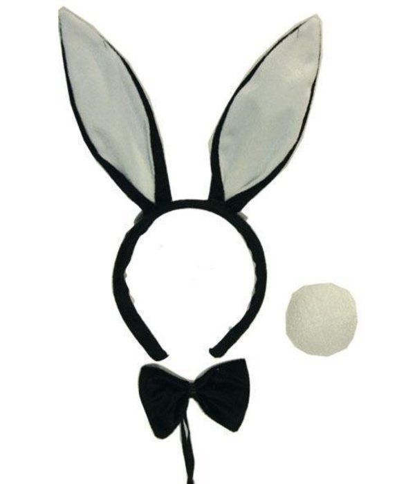 Bunny set zwart