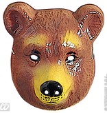 Plastic kindermasker beer