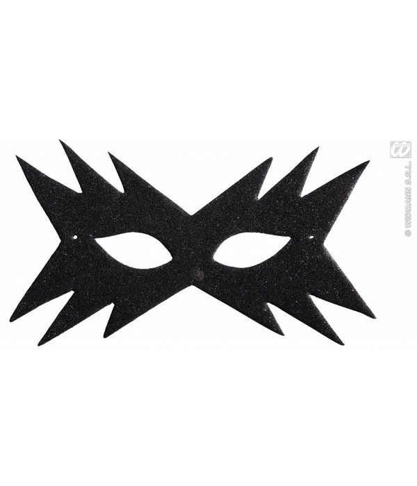 Oogmasker ster zwart