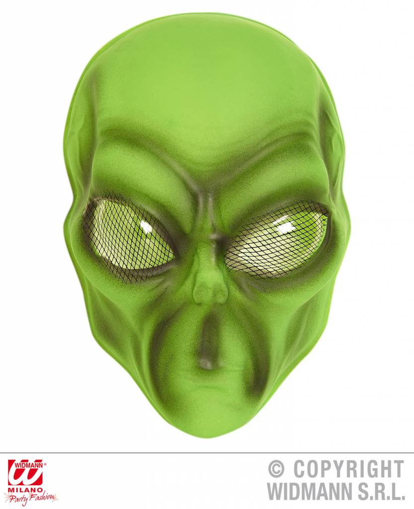 Masker buitenaards wezen pvc