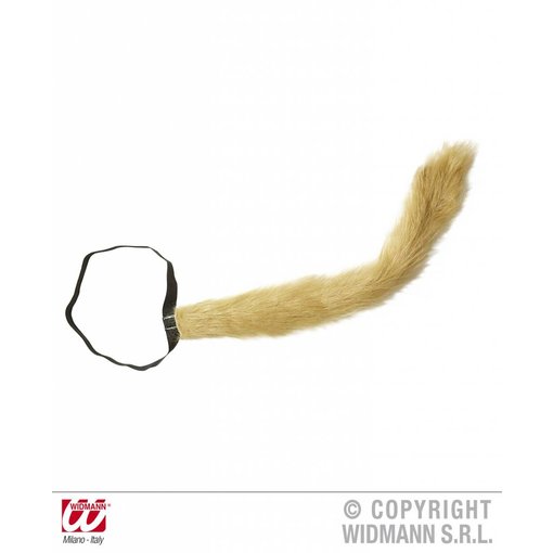 Staart pluche bruin