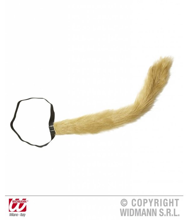Staart pluche bruin
