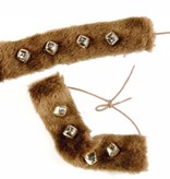 Enkel en polsband Indiaan met bellen