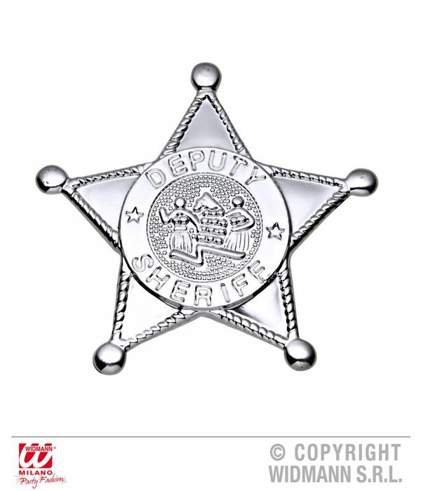 Zilveren Sheriff ster
