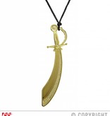Ketting zwaard goud