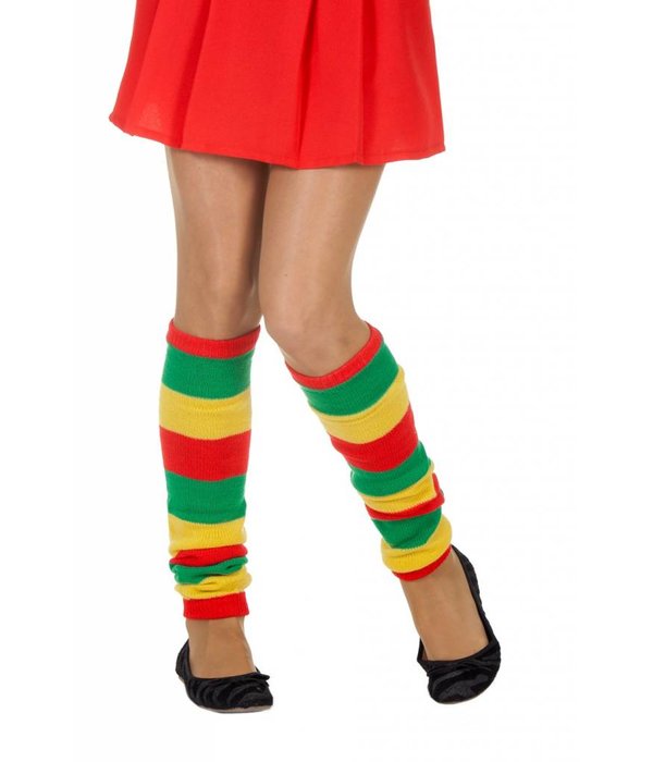 Beenwarmers rood/geel/groen