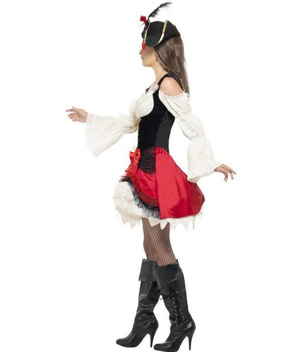 Glamour piratenkostuum vrouw