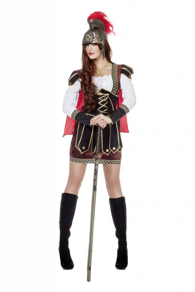Romeinse warrior dame afbeelding