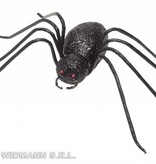 Glitter spin zwart 14,5cm