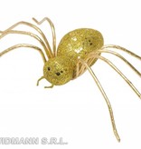 Glitter spin goud 14,5cm