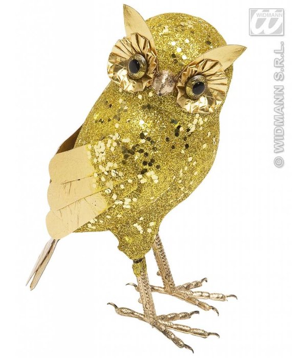 Glitter uil goud 18,5