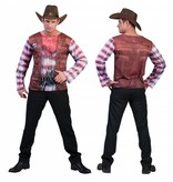 3D Cowboy Toppers shirt man