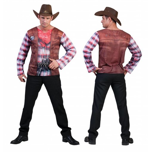 3D Cowboy Toppers shirt man