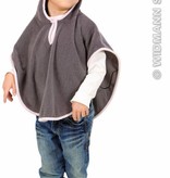 Poncho pluche kleine muis
