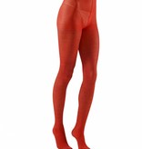 Panty 40den glitter rood