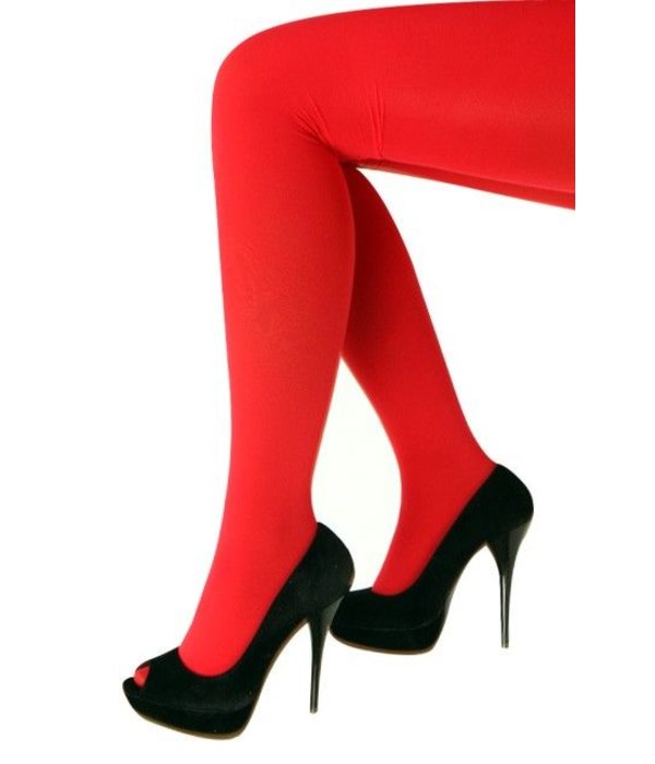 Panty 60 den microfiber rood