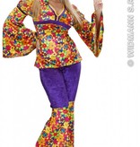 Hippie kleding vrouw 3-delig Meadow