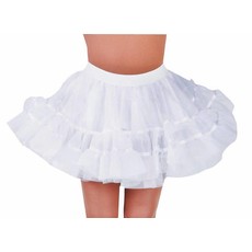 Petticoat kort wit brede elastiek
