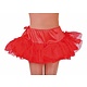 Petticoat kort rood met tunnel