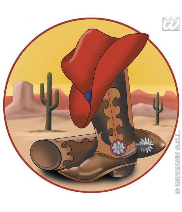 4-delige Western decoratieset