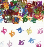 16 Jaar Tafeldecoratie / Sierconfetti