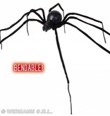 Buigbare zwarte spin 110cm