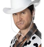 Cowboyhoed plastic wit