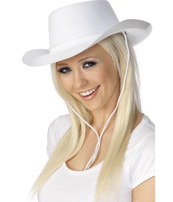Cowboyhoed plastic wit
