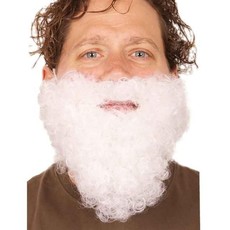 Kabouterbaard kort wit