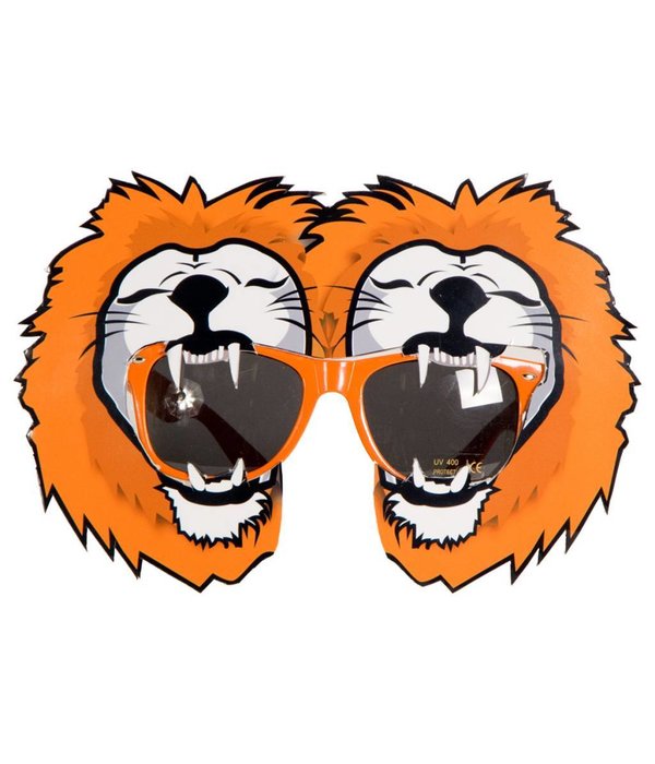 Bril Leeuw oranje