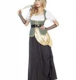 Piraten jurk lang Charlotte
